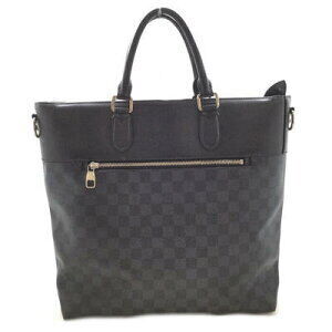 Louis Vuitton port Tote Damier Cobalt Blue